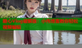 糖心Vlog破解版：小伟博客教你轻松视频编辑