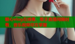 糖心vlog在线看，歌手直播间随时看，音乐视频尽在掌握