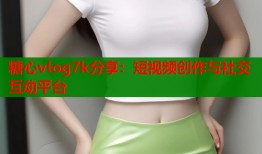 糖心vlog7k分享：短视频创作与社交互动平台