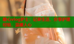 糖心vlog护士：记录生活，分享护理经验，温暖人心
