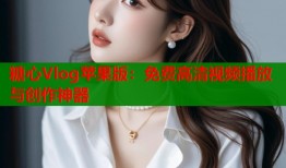 糖心Vlog苹果版：免费高清视频播放与创作神器