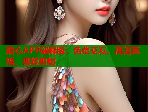 糖心APP破解版：免费交友、高清直播、视频剪辑
