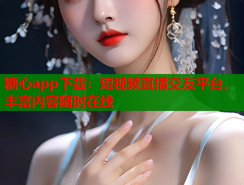糖心app下载：短视频直播交友平台，丰富内容随时在线
